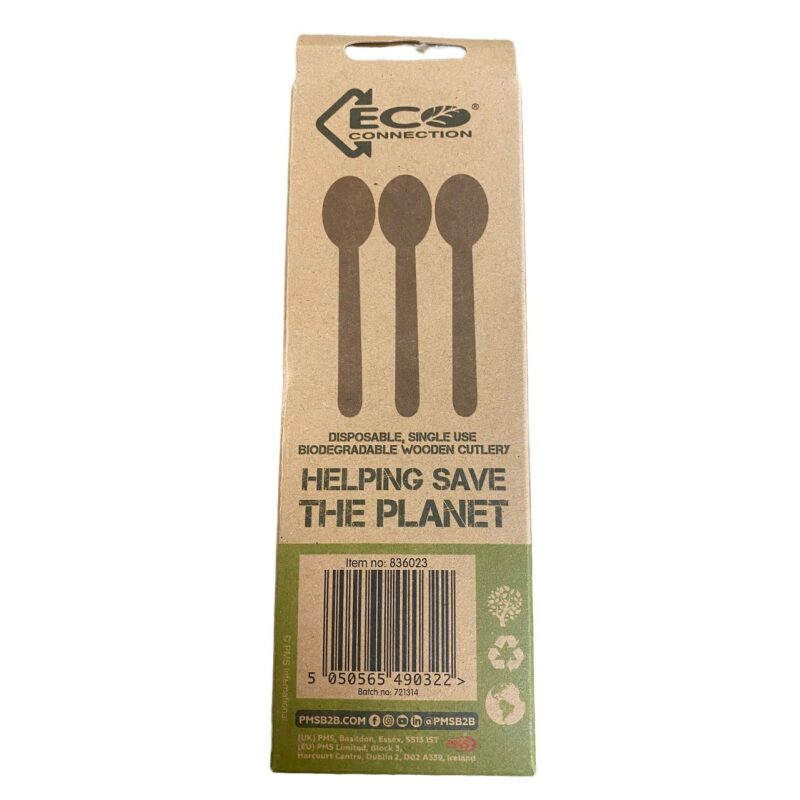 Biodegradable Wooden Spoons - 24 pack - Biodegradable Life