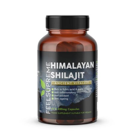 Himalayan Shilajit Capsules 60x 400mg