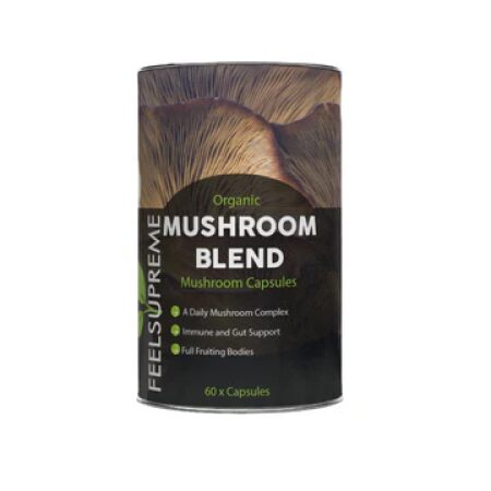 Organic Mushroom Blend 60 Capsules - Save 20%
