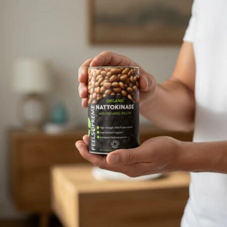 Nattokinase with Inulin - 60 Capsules